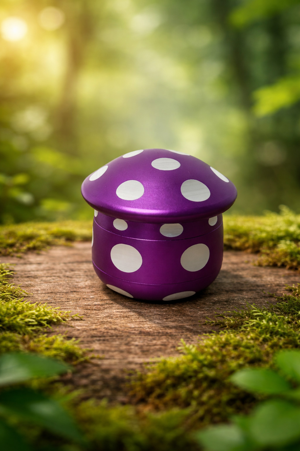 Small Mushroom Herb Grinder Spice Crusher Tobacco Smoke Grinder Gift