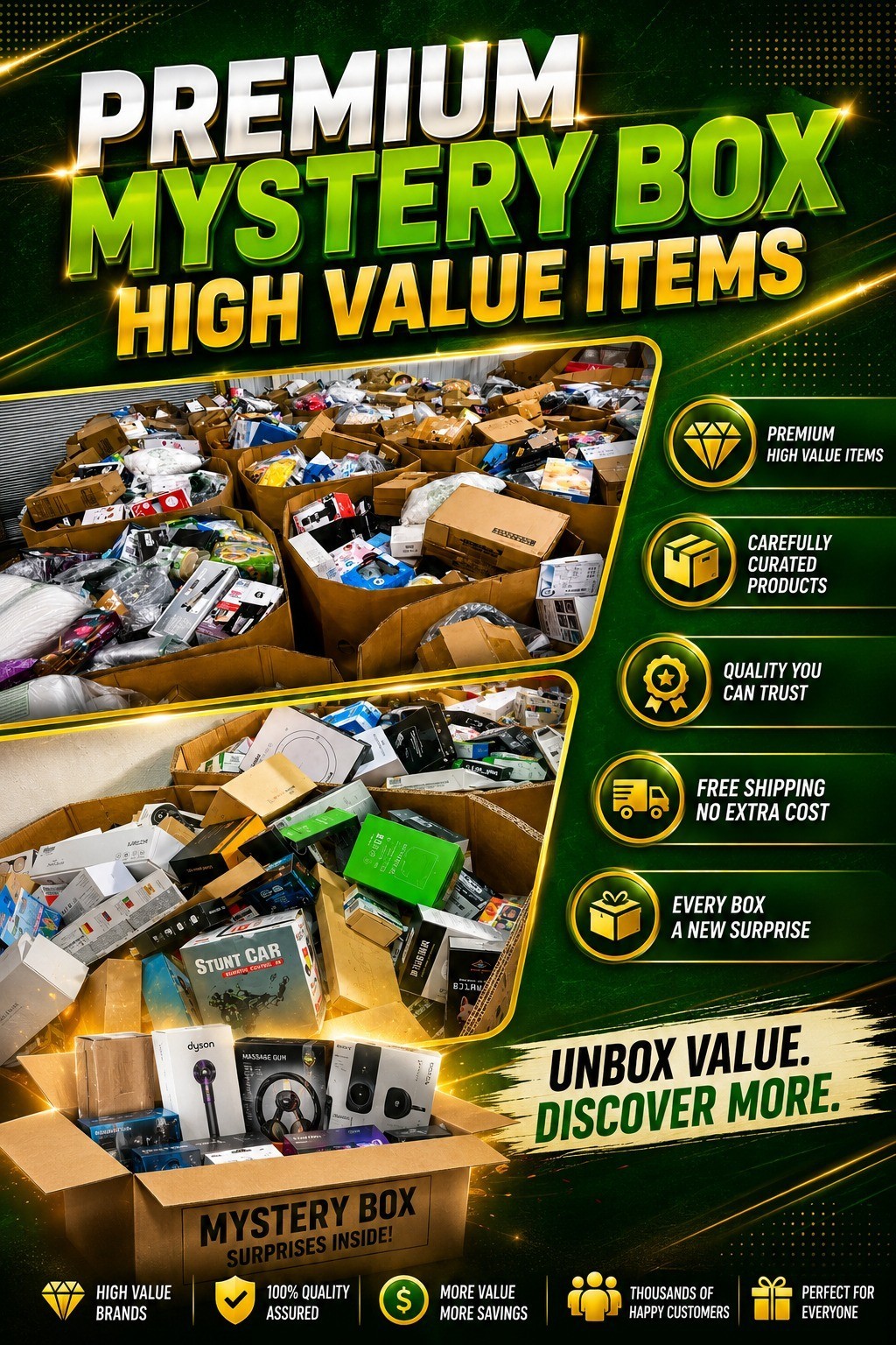 TikTok Viral Surprise Stash – Retail Overstock Mystery Collection