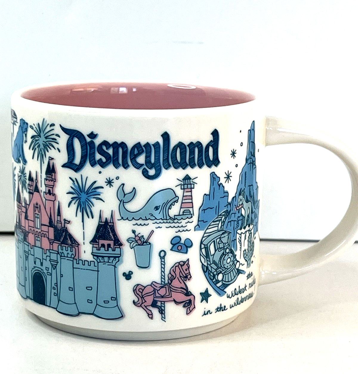 Starbucks Disneyland Been There Coffee Mug Pin Drop Sleeping Beauty Castle 2019