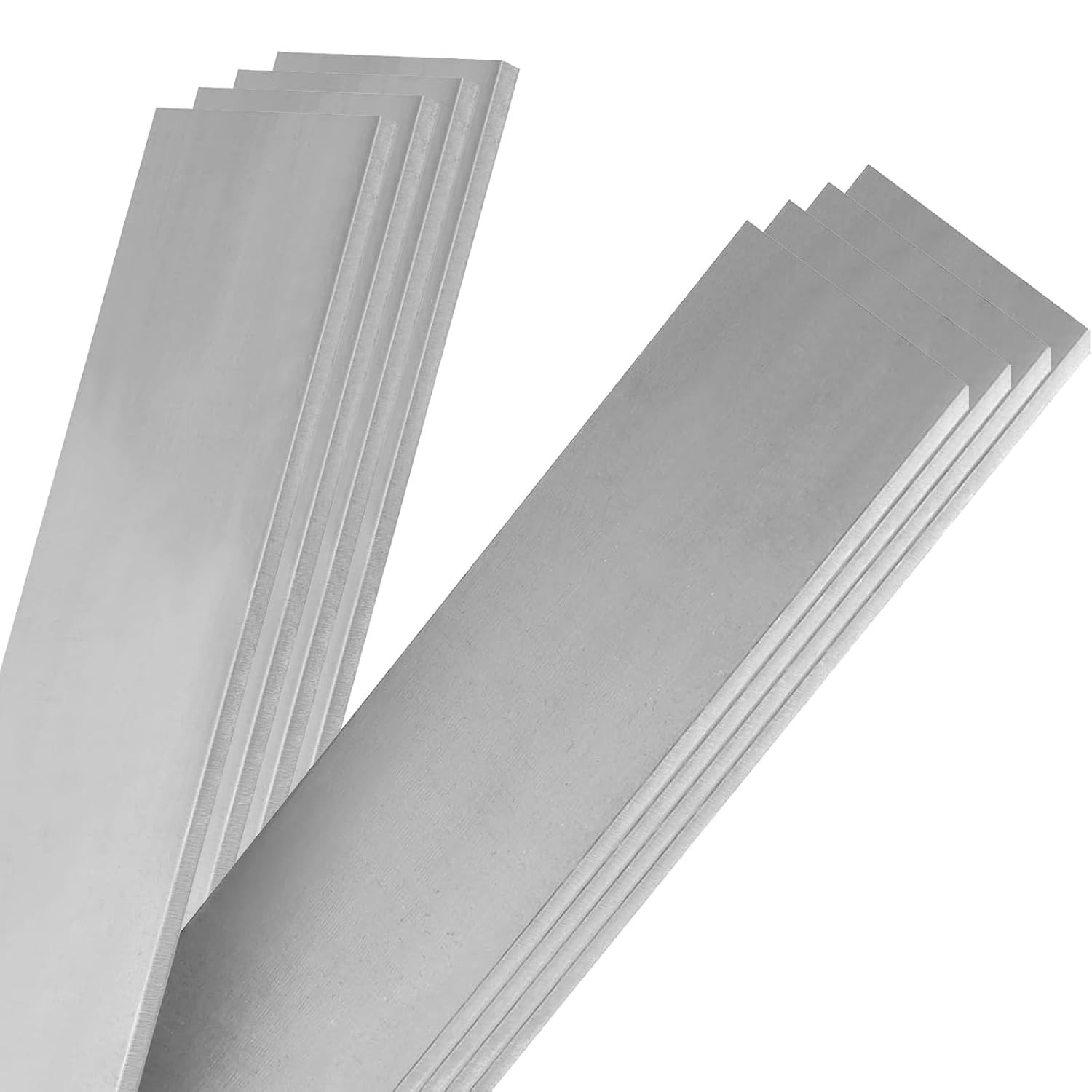 8 PCS 1095 Steel Flat Stock, High Carbon Annealed Knife Steel Bar Stock, High Ca