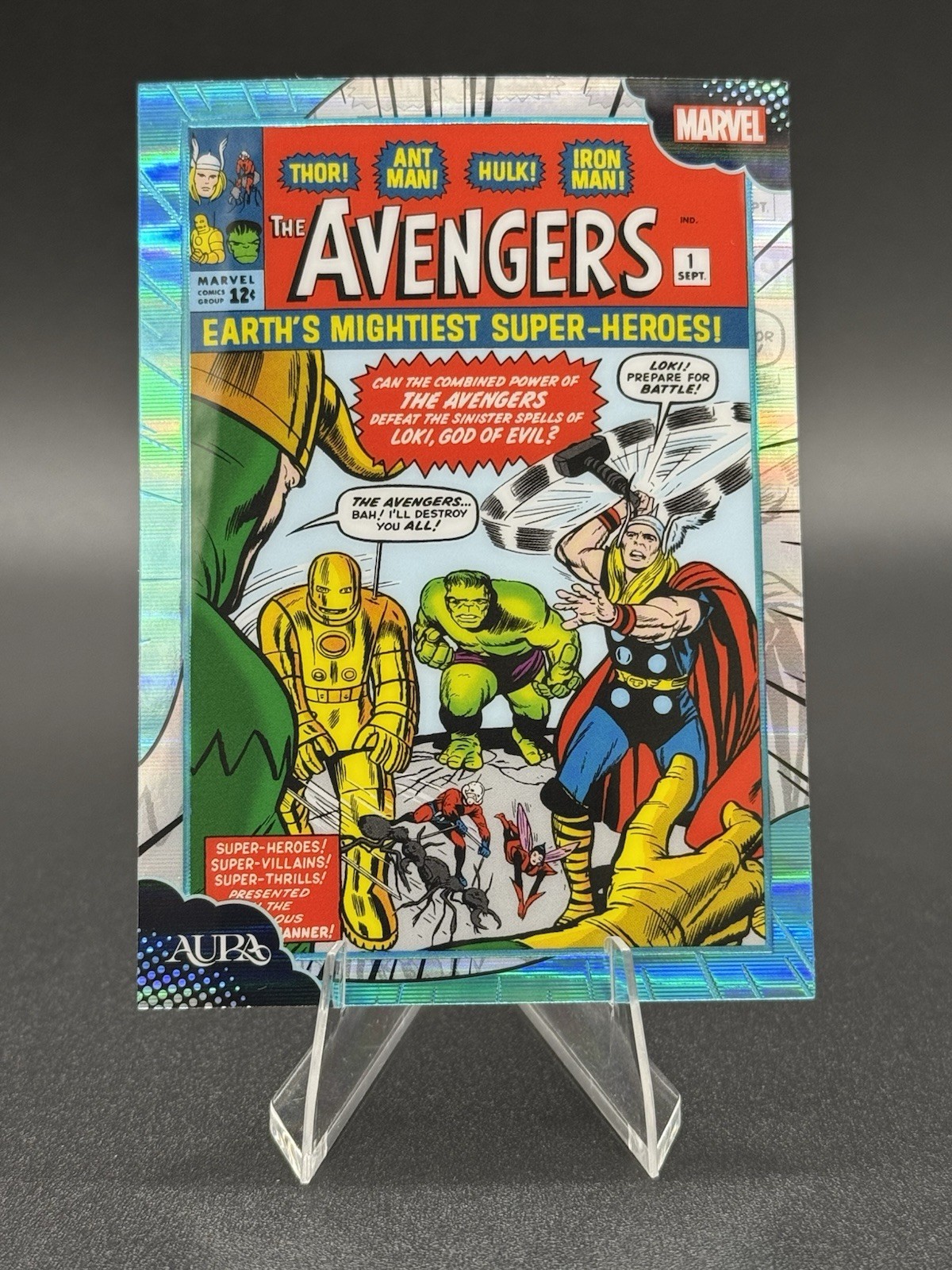 2025 Kakawow Aura Marvel 80s Legends #AM-MIC-01 Cyan /145 *RARE*
