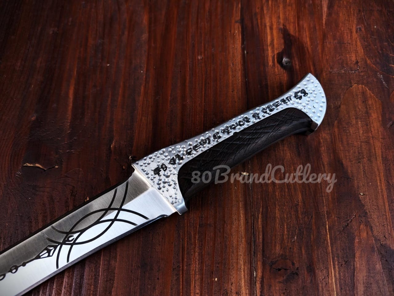 Handmade Paul Atreides Crysknife Replica: Dune Movie Carbon Steel Knife