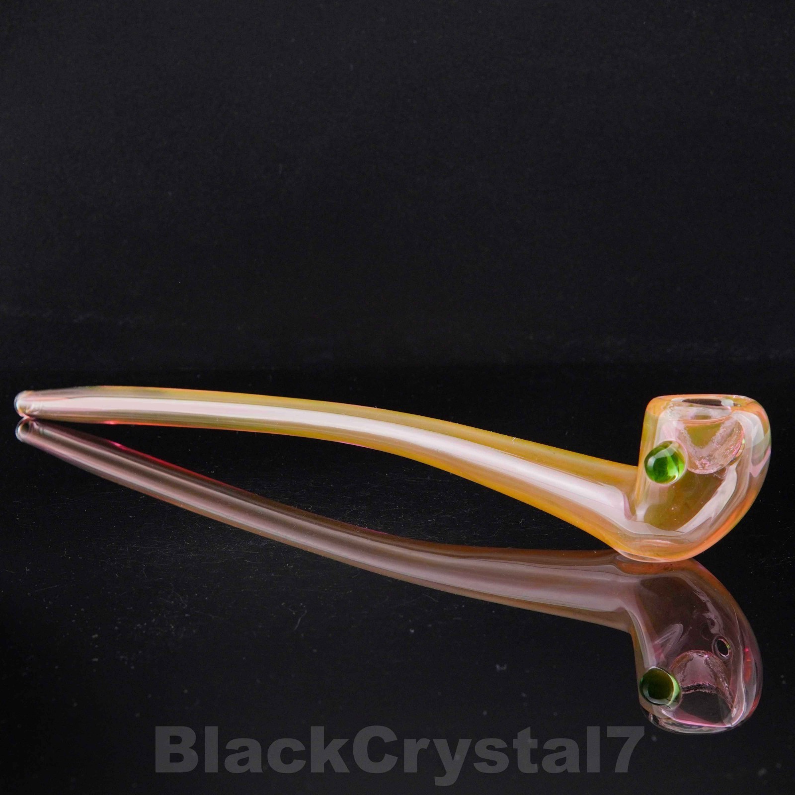 12″ Handmade Smooth Pure Blue Gandalf Sherlock Tobacco Smoking Bowl Glass Pipes