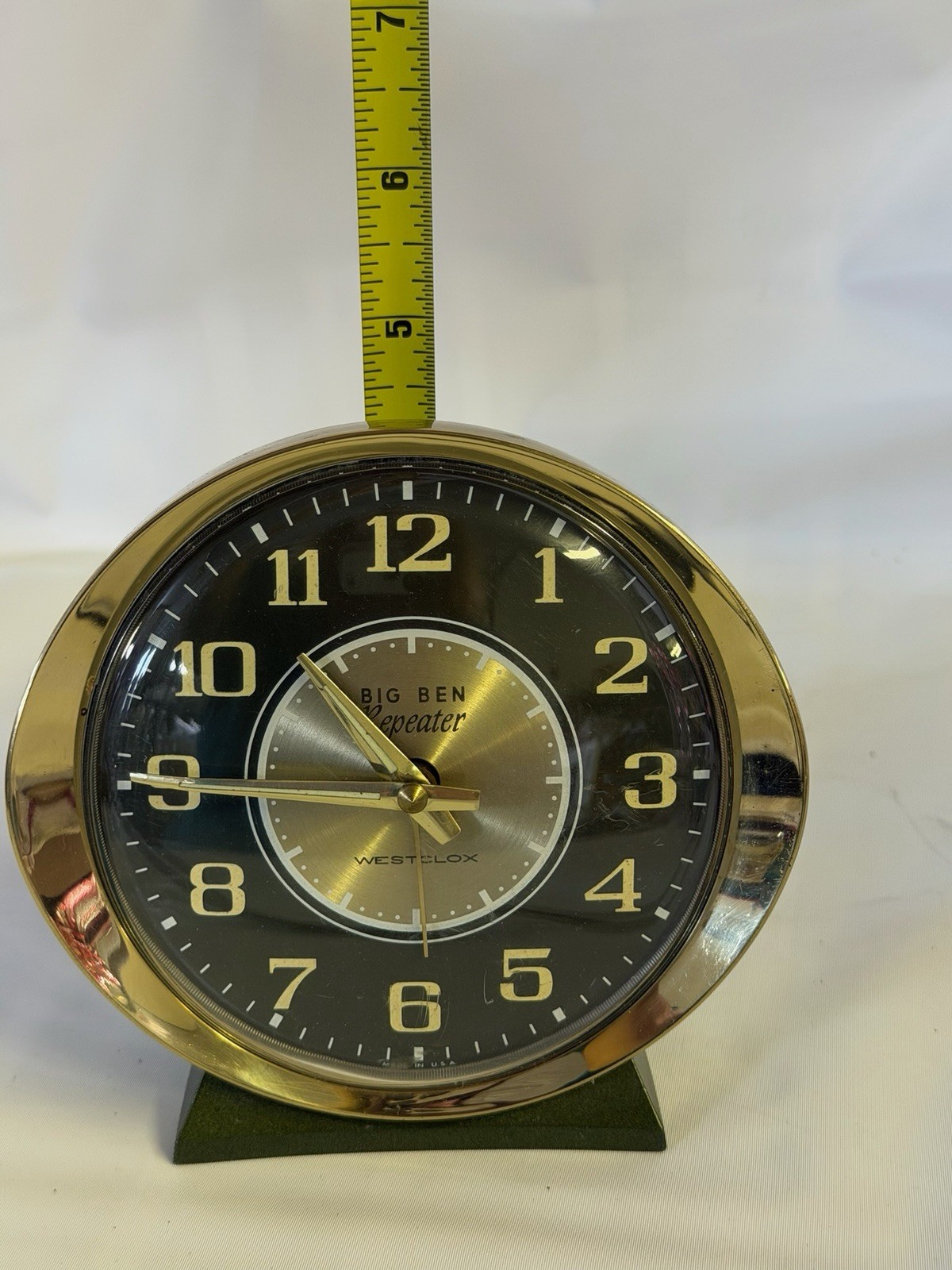 Westclox Repeater Big Ben Deluxe Windup Luminescent Alarm Clock Retro Clock