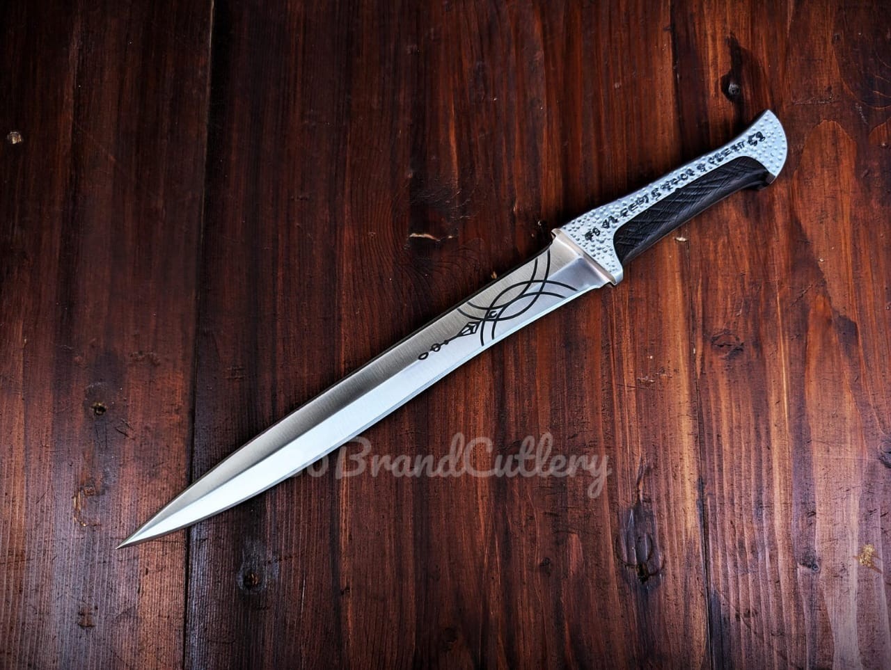 Handmade Paul Atreides Crysknife Replica: Dune Movie Carbon Steel Knife