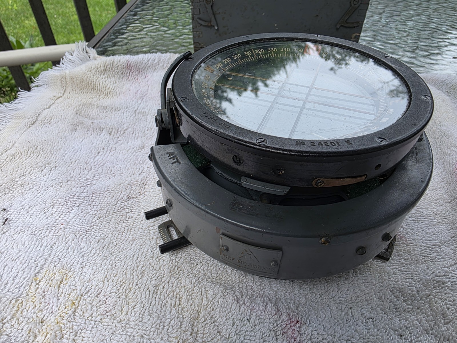 WW2 RAF Type P.11 Magnetic Aircraft Compass
