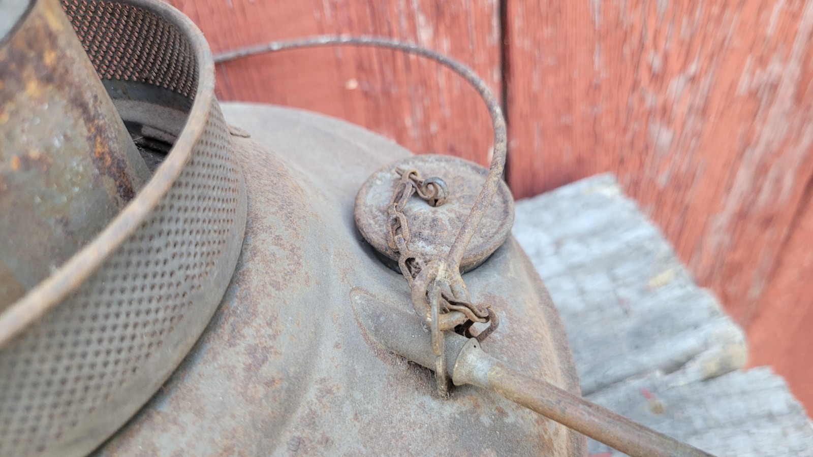 lot of 2 Vintage Perfection Kerosene Oil Stove Heater Burner Fuel Tank #500 Wick