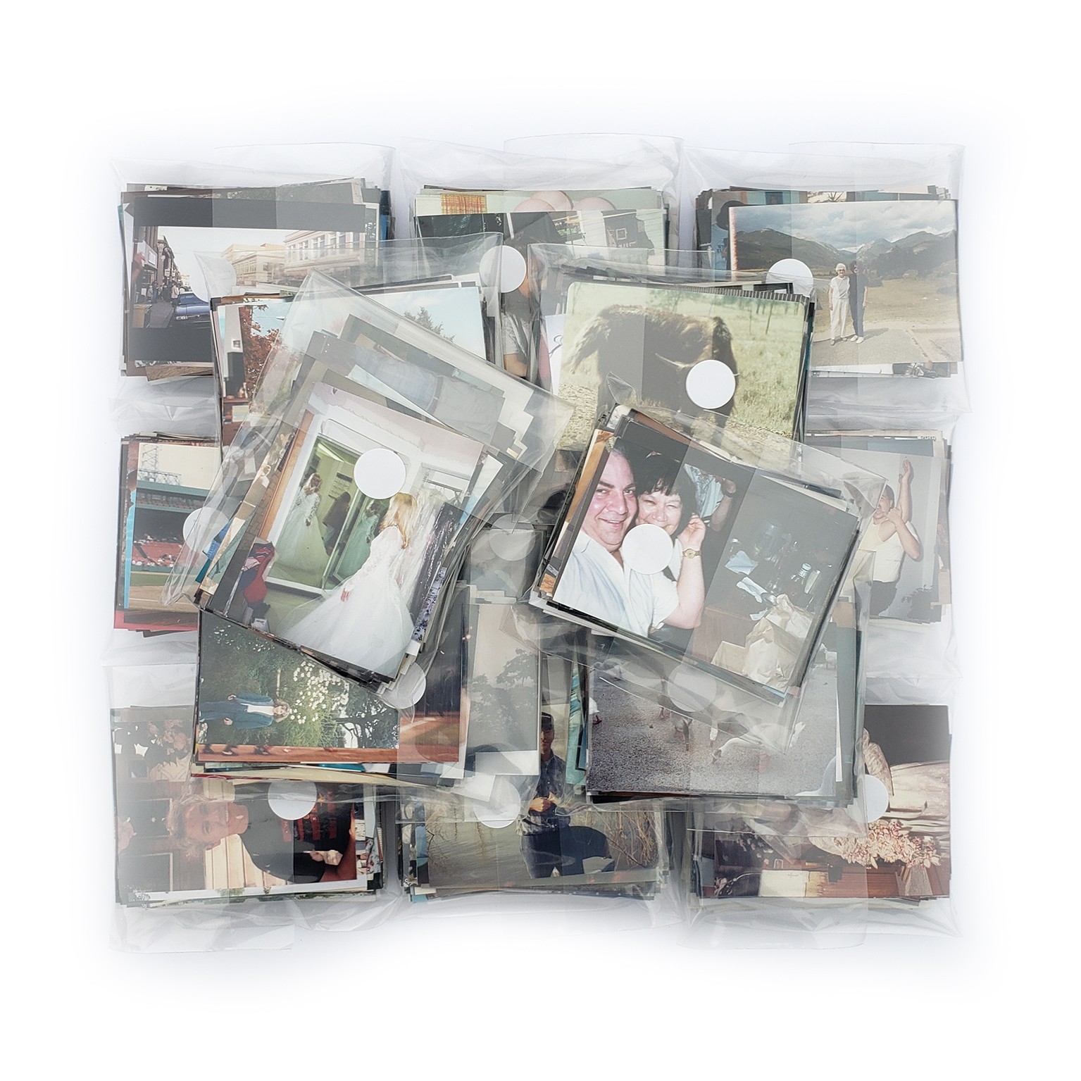 Lot of 100+ Original Random Found Old Photos – Color Vintage Snapshots