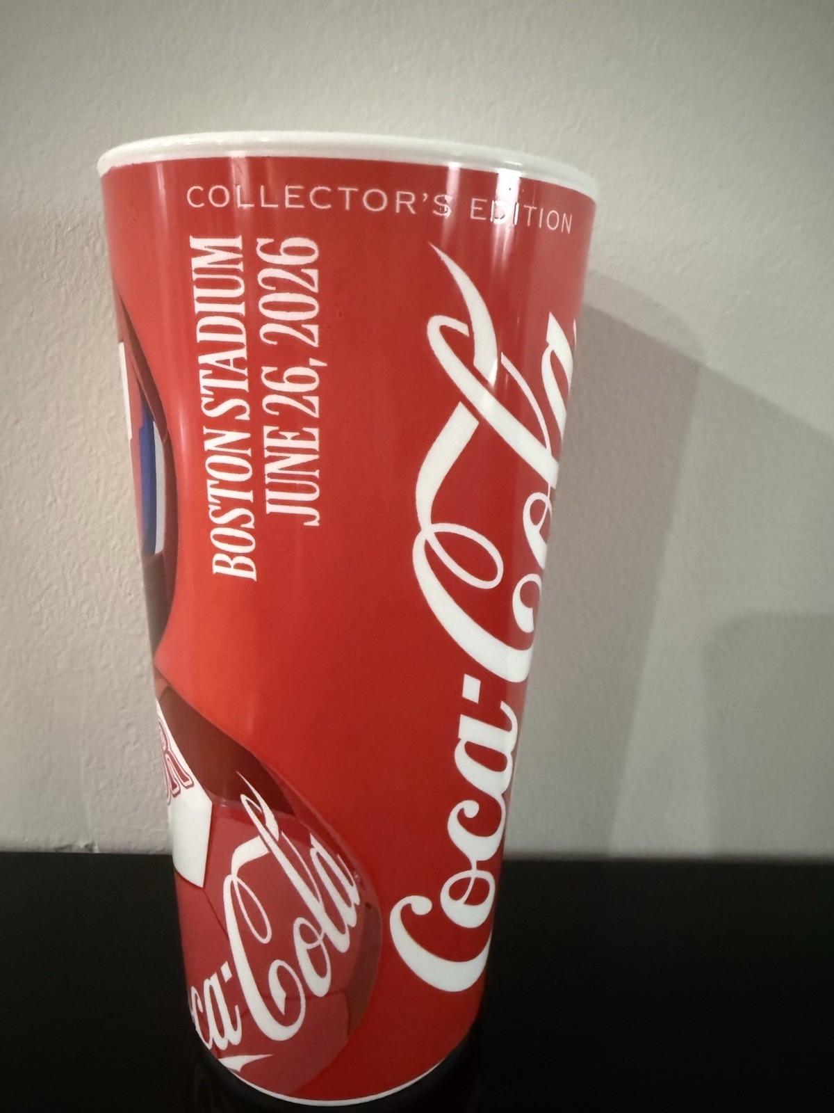 Coca-Cola FIFA Norway vs France Collector’s Edition Cup Red White Blue 2026