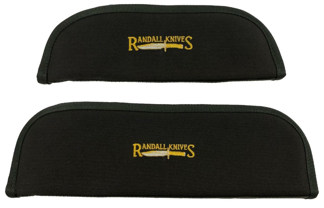 DUCKCLOTH KNIFE CASE POUCH w/Elastic & Embroidered RANDALL LOGO USA Multi sizes