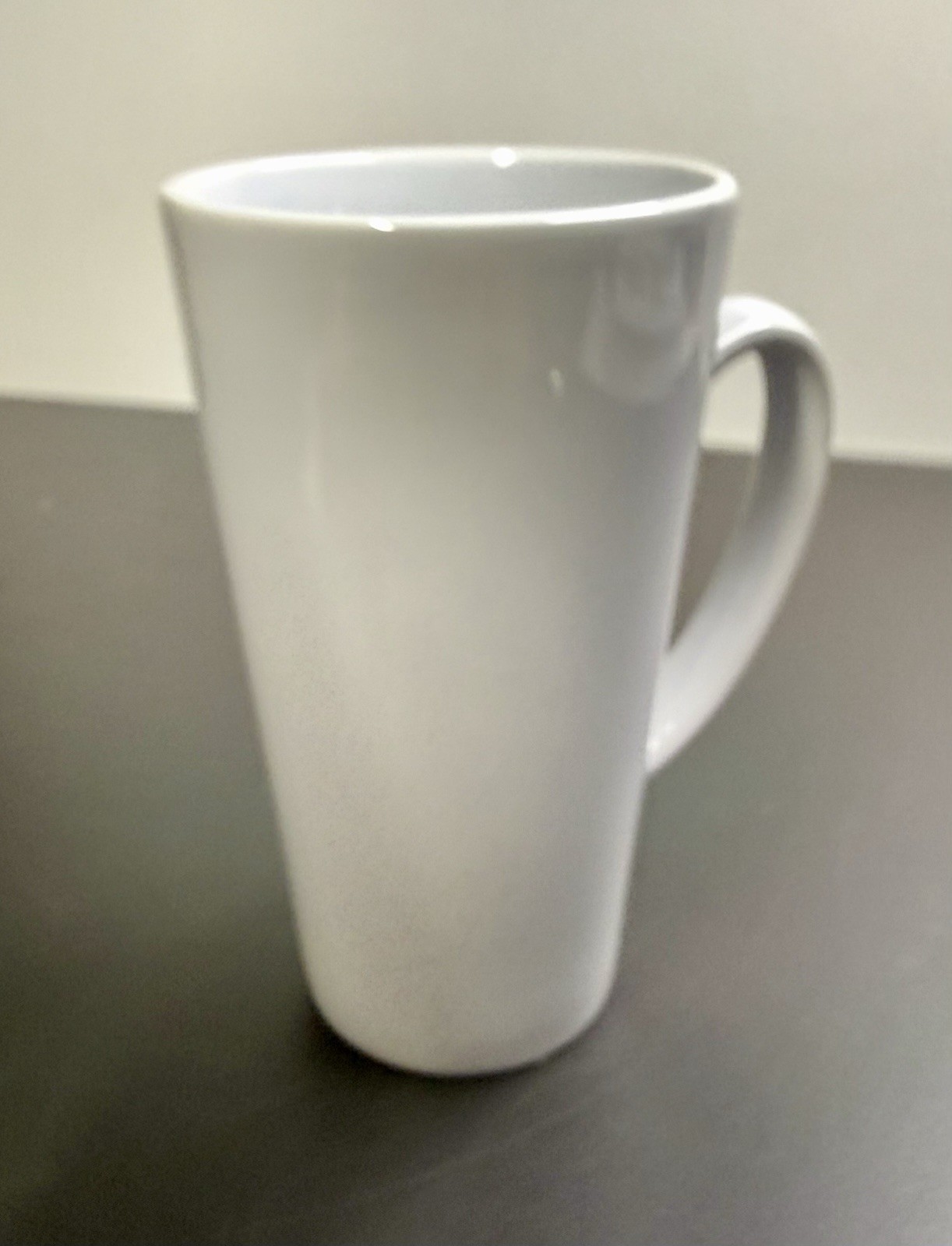 5.75” Rum Chata Horchata Con Ron White With Gold 12.0 oz Coffee Or Tea Mug