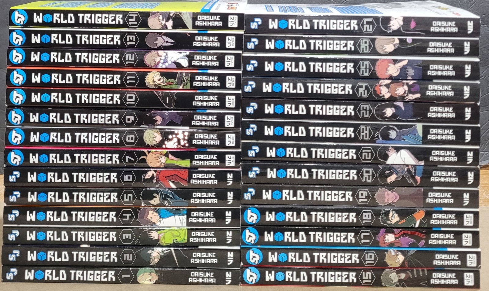 World Trigger Manga Lot 1-27 English series Brand NEW graphic Novel Viz Media