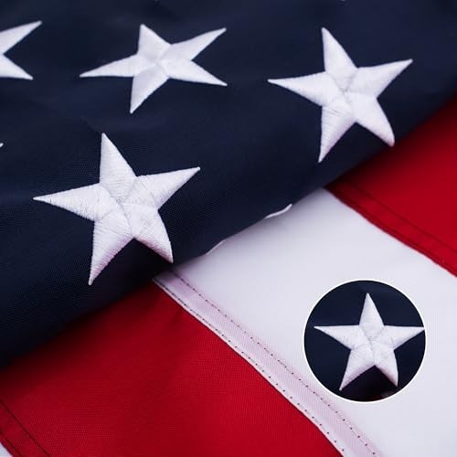 US American Flag 4×6 Luxury Quality Embroidered United States Flag Outdoor