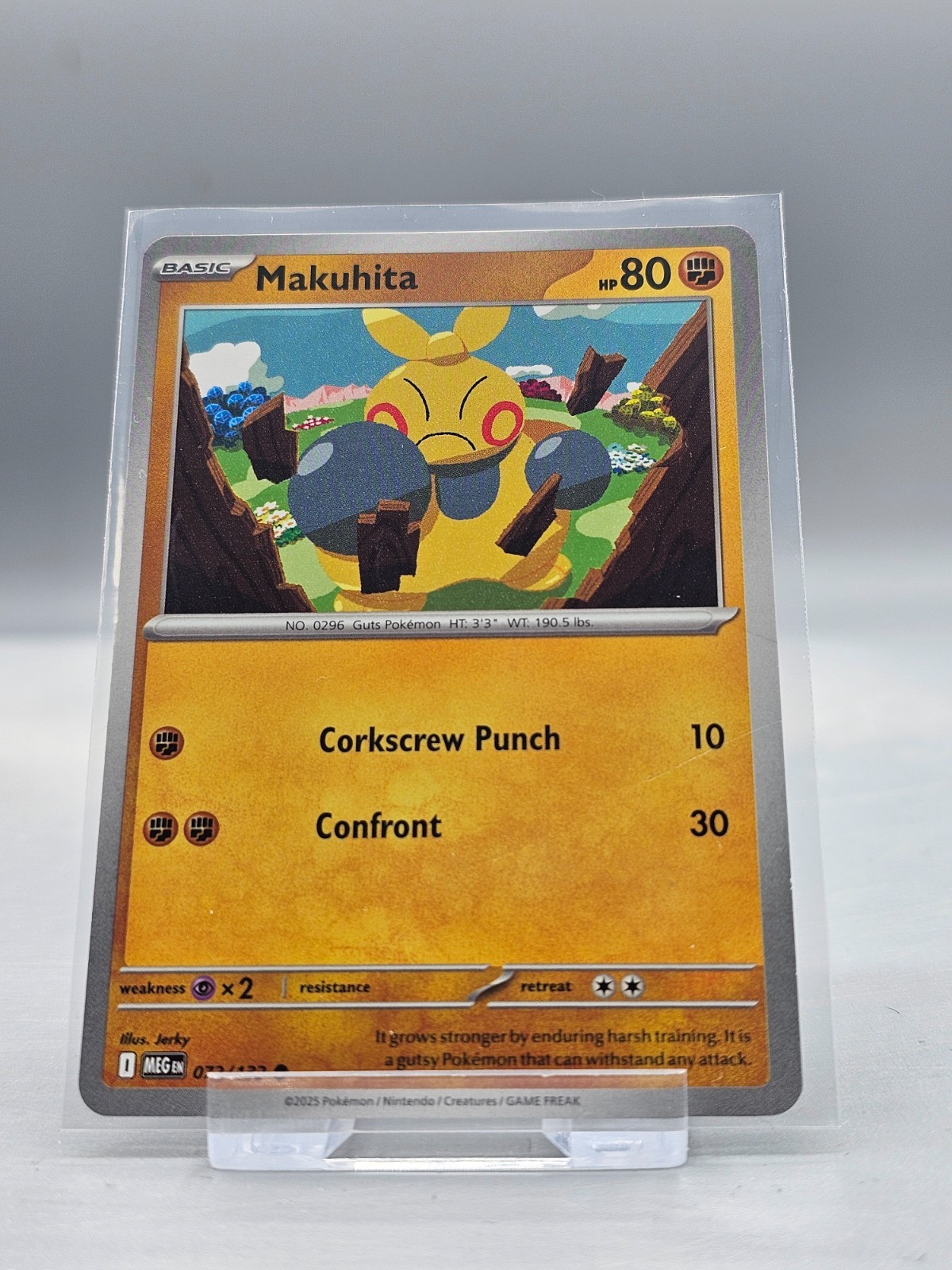 072/132 Makuhita : Common Card : Mega Evolution: Pokemon TCG