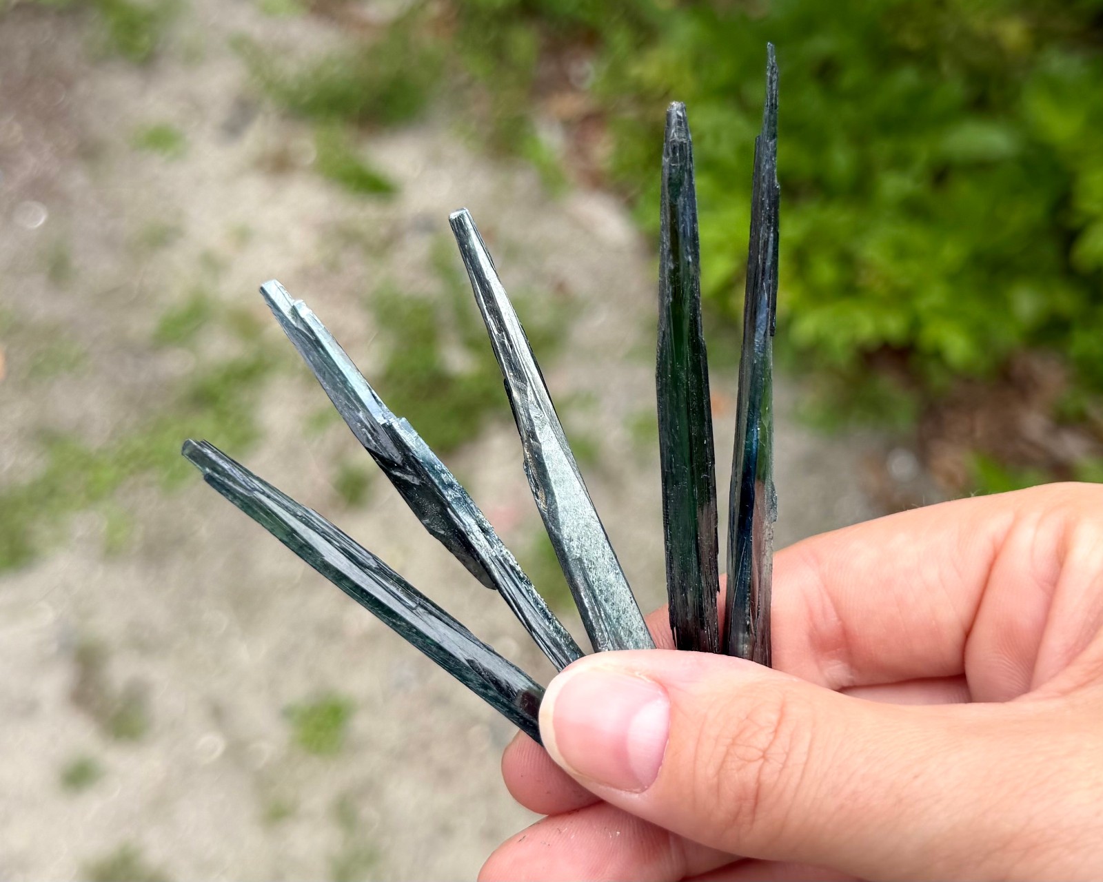 RARE Natural Vivianite Crystal From Brazil – Raw Vivianite Mineral Specimen
