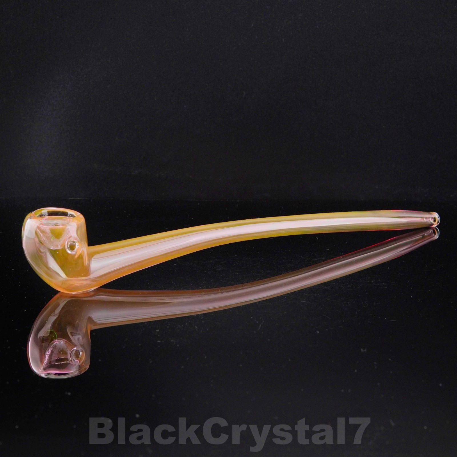 12″ Handmade Smooth Pure Blue Gandalf Sherlock Tobacco Smoking Bowl Glass Pipes