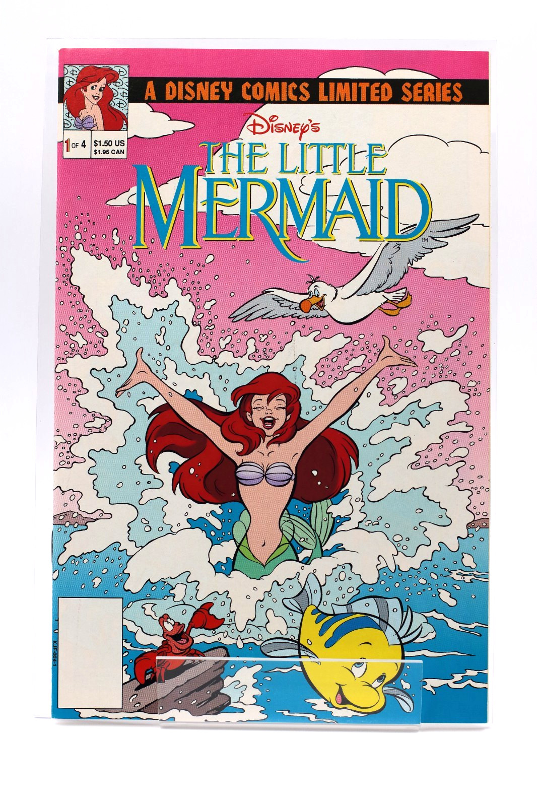 DISNEY’S LITLLE MERMAID #1 (of 4) • [8.5] • 1992 • Dave Pacheco • 1st Print