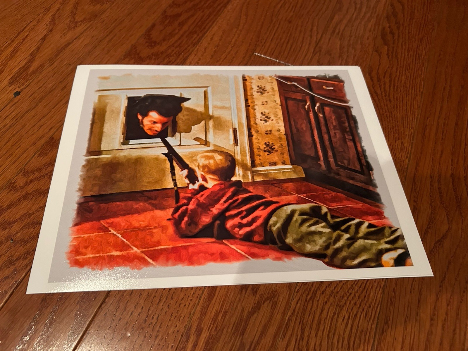 HOME ALONE CHRISTMAS Movie Art Print Photo 13″x19″ Kevin McCallister Holiday Gun