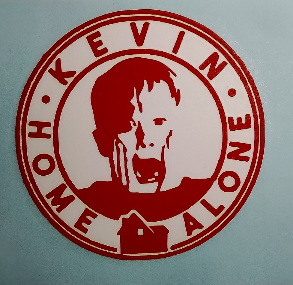 Home Alone „Kevin McCallister“ Multi Color Vinyl Decal Laptop Car Sticker „4×4“