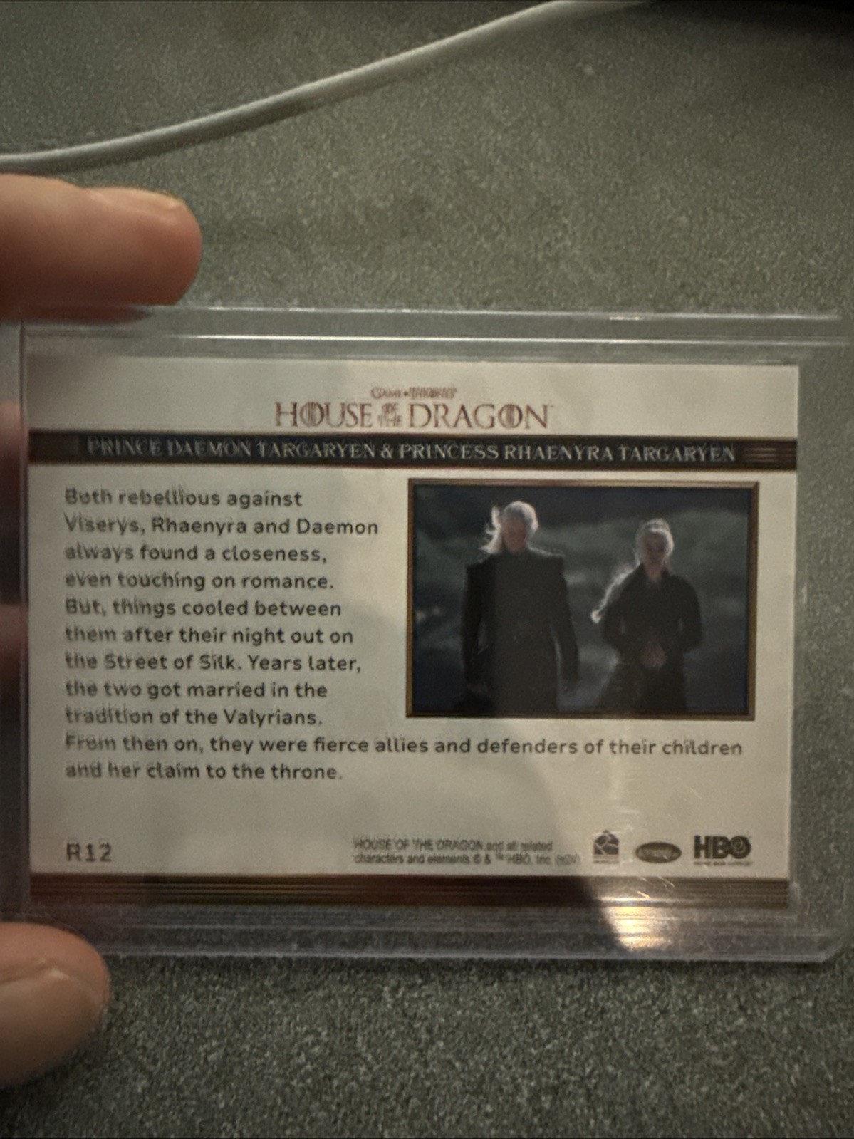 2024 House of the Dragon Season 1 Relationships R12 Daemon & Rhaenyra Targaryen