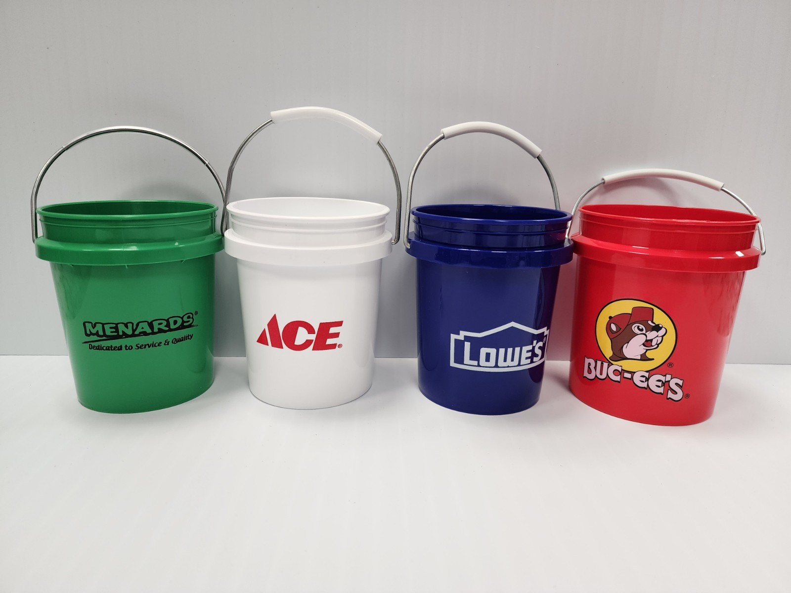 Buc-ee’s, Menards, ACE Hardware & Lowe’s Mini Bucket 4 Pack HTF