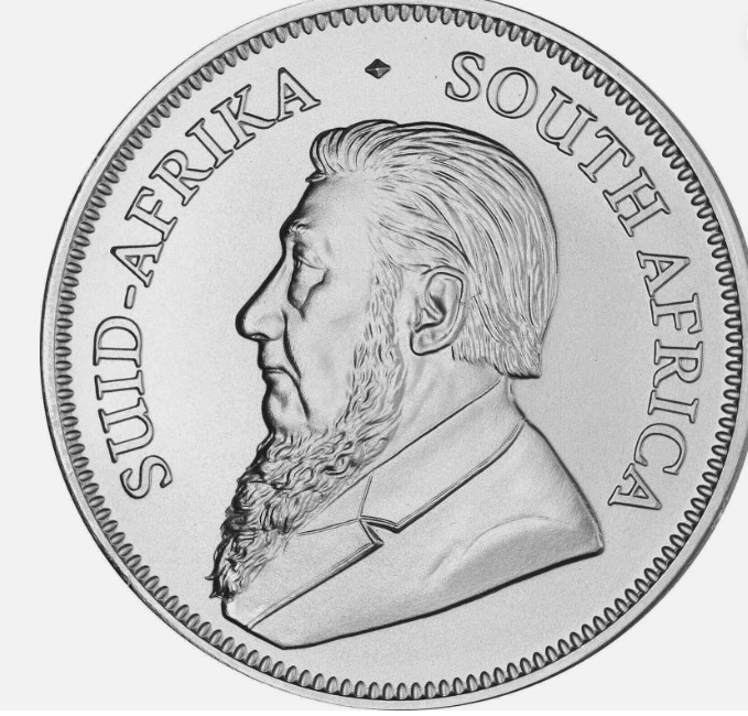 2023 South Africa 1 oz .999 Fine Silver Krugerrand Coin BU In Stock