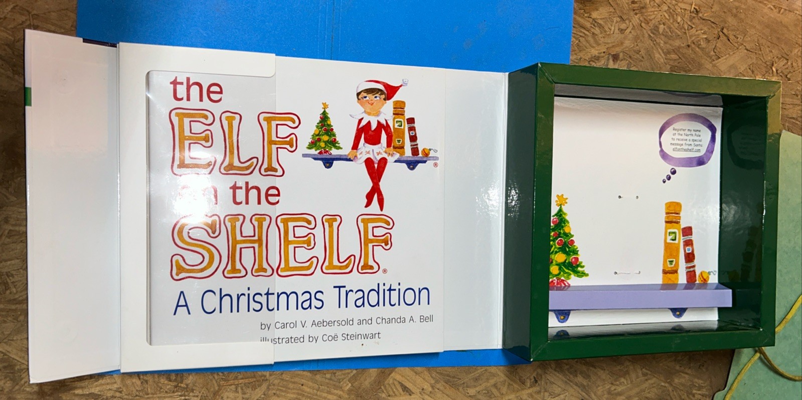 The Elf on the Shelf 1990-1999 Collectible Box & Book Only