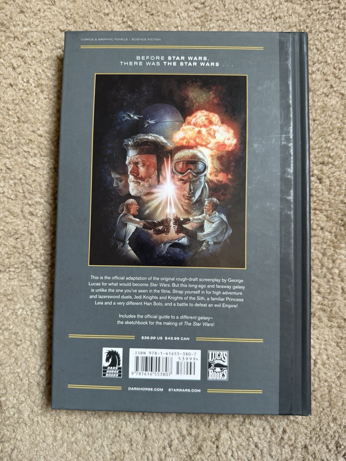 The Star Wars Hardcover Graphic Novel (2014) Dark Horse ~ First Print