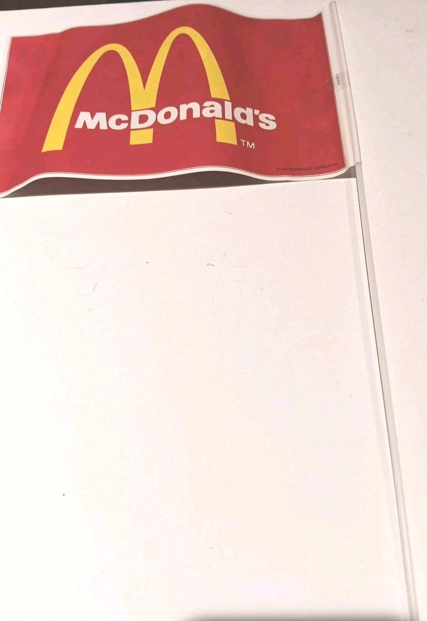SUPER RARE Ronald McDonald Flag – BRAND NEW, MINT CONDITION!!