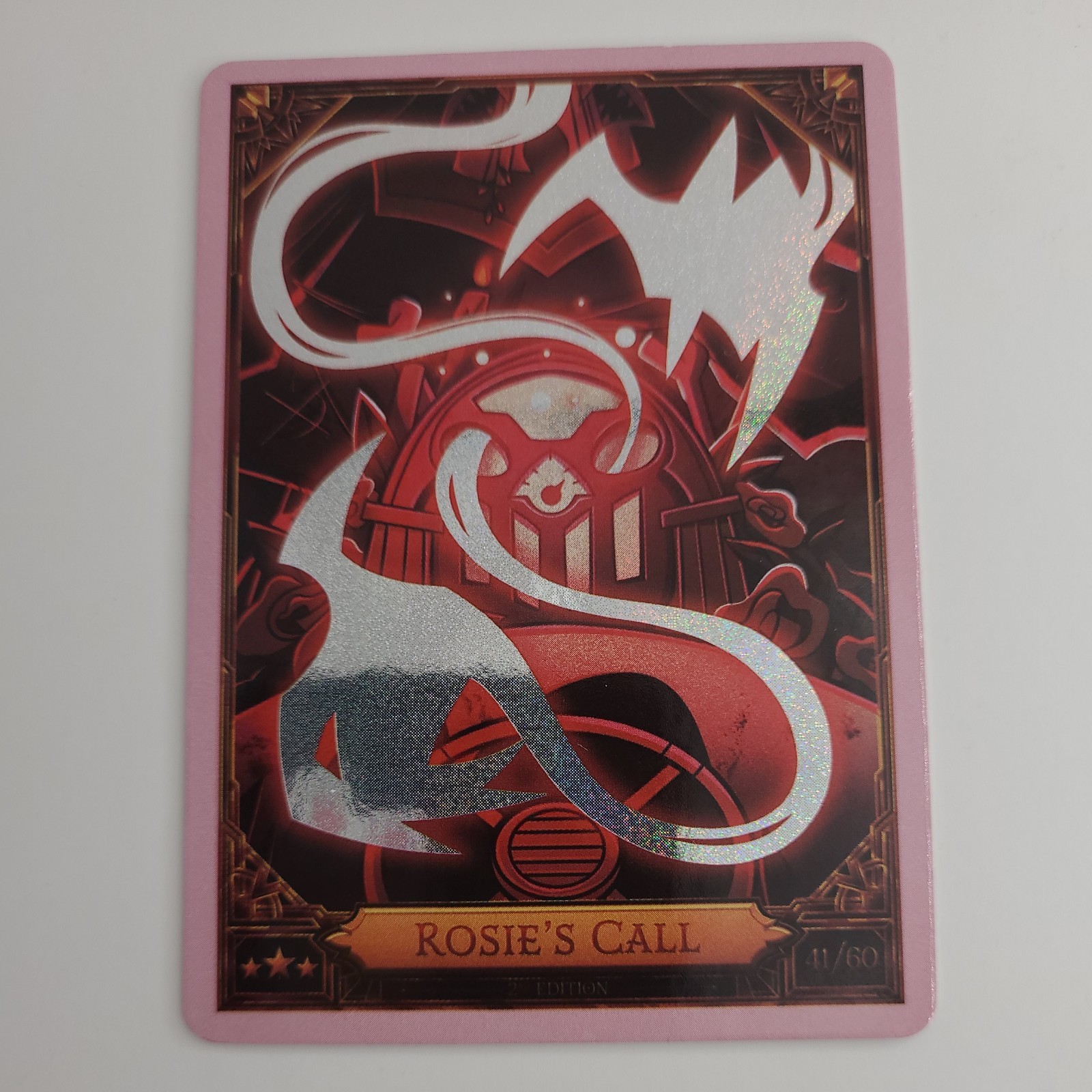Hazbin Hotel Season 2 Rosie’s Call 2nd Edition Foil Pink 41/60 Rare