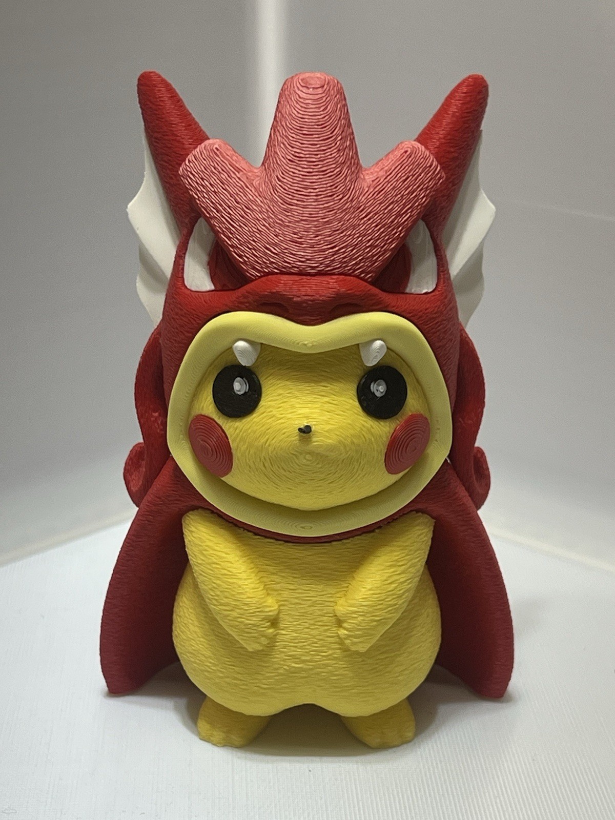 Poncho Pikachu Shiny Gyarados 3D Printed Display Fanart 4inch