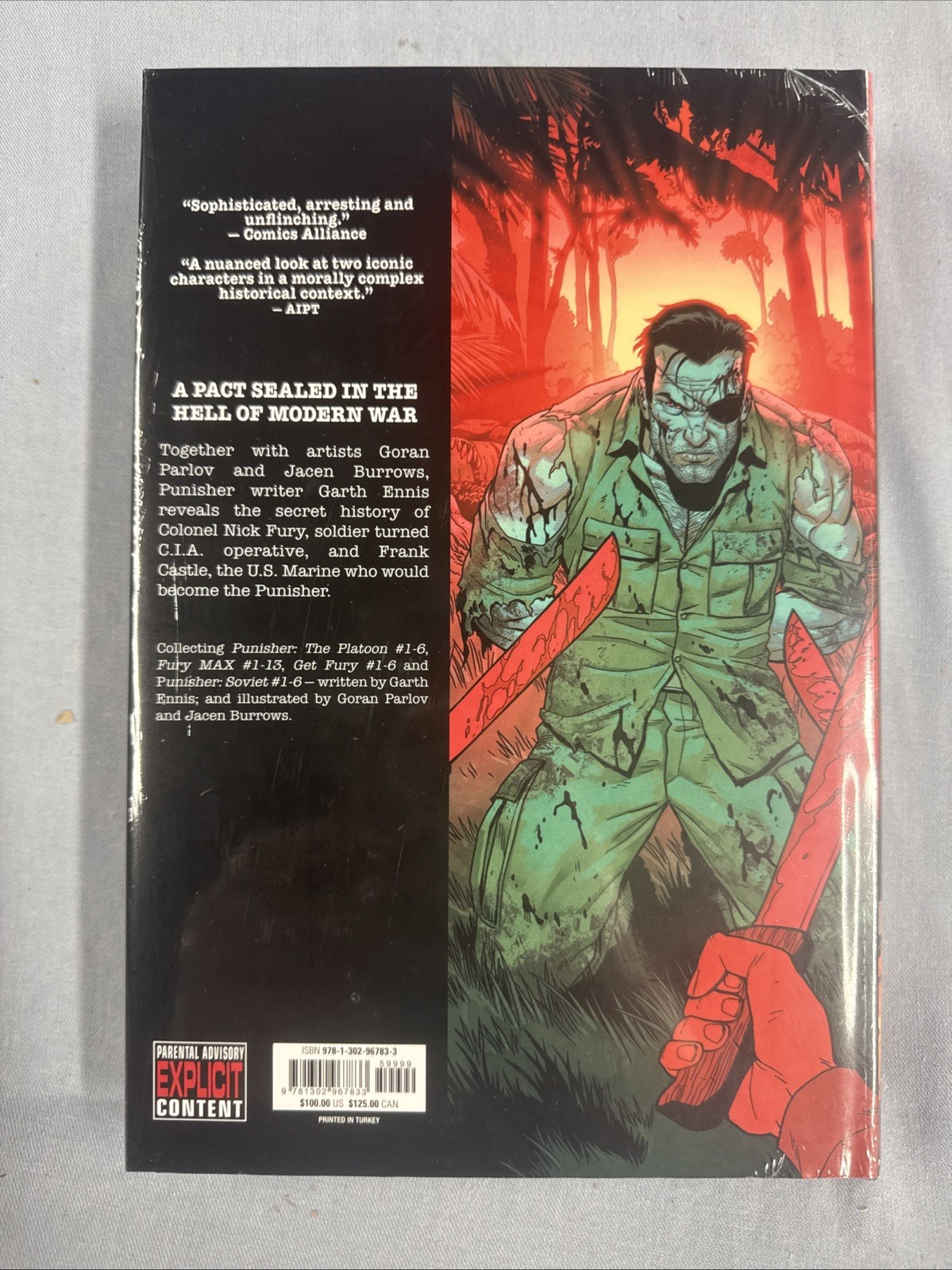 Marvel Comics Punisher & Fury Max By Garth Ennis Omnibus DM HC 2026 Global Ship