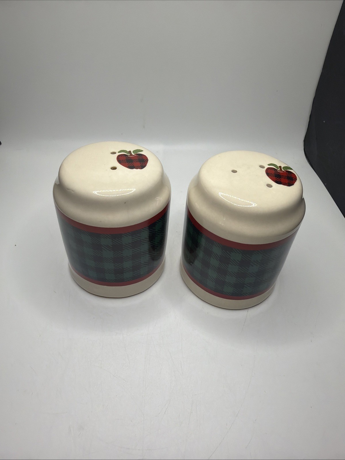 APPLEJACK Salt & Pepper Shakers Vintage International China