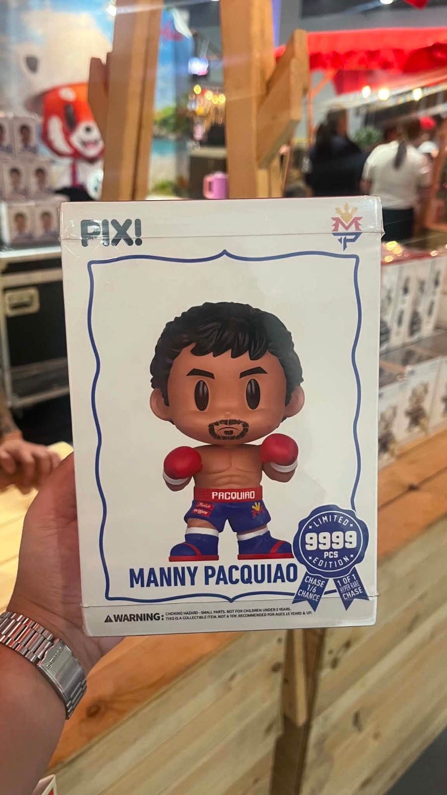 On-Hand Manny Pac-man Pacquioa thrilljoy 2026 ToyCon PH PopLife OPEN BOX