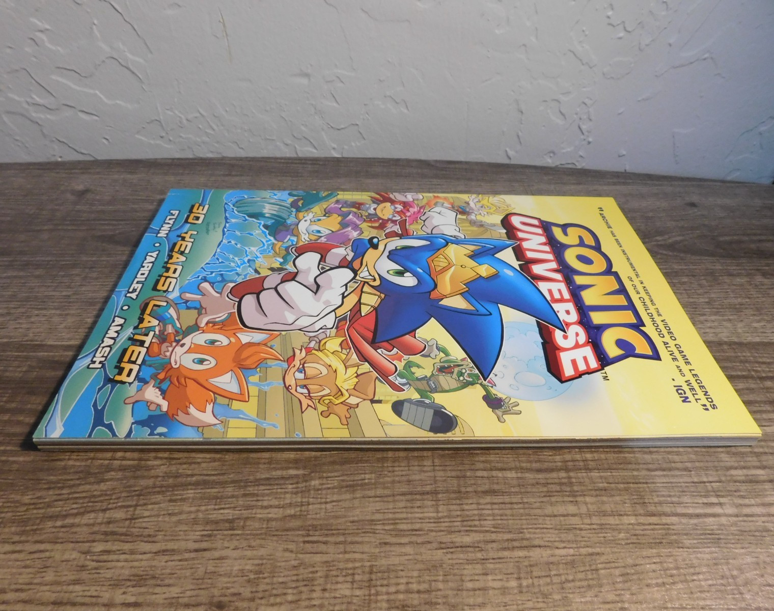 Sonic Universe Vol 2 30 Years Later Archie Comics 2012 Flynn Yardley Amash