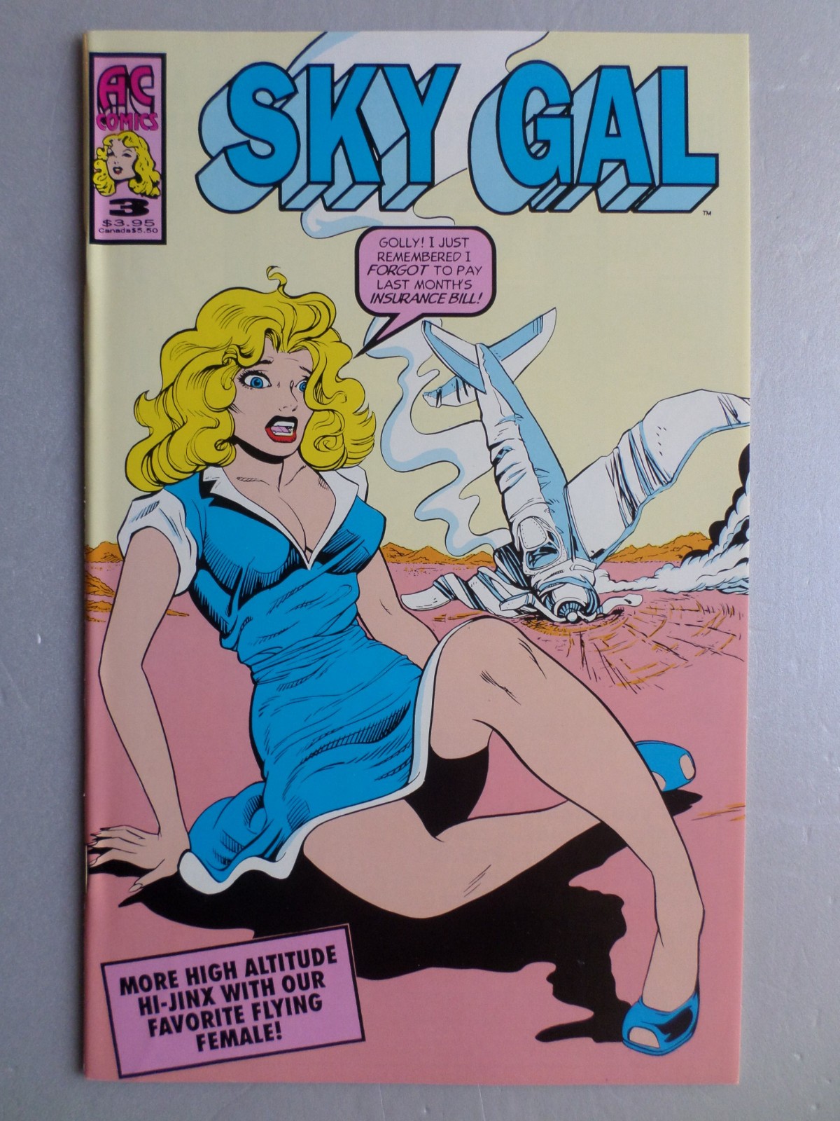 Sky Gal 1-3 …………. 1994 AC set, Matt Baker reprints