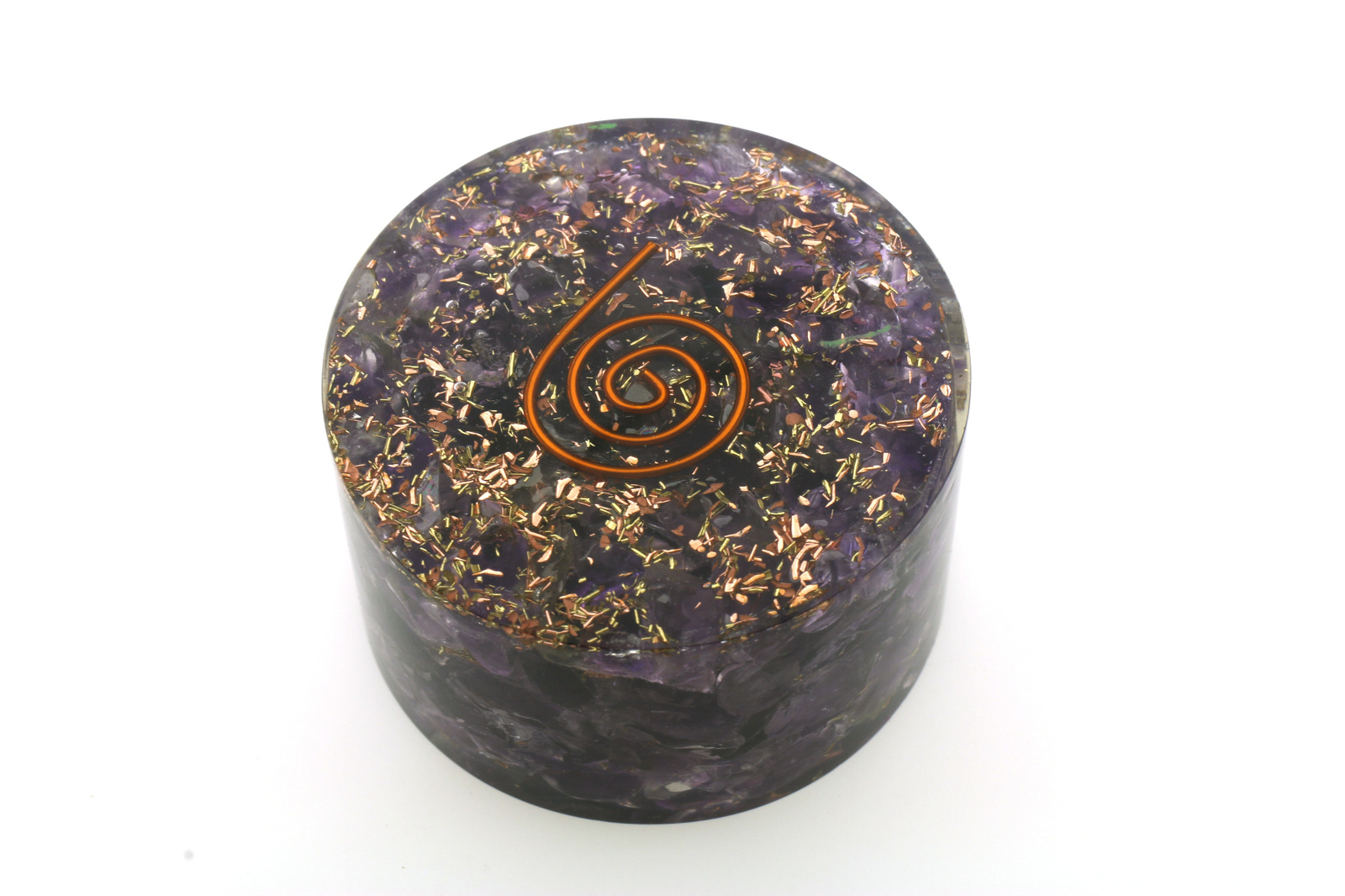 Amethyst Orgone Tower Buster 1.75″ EMF Protection Energy Generator
