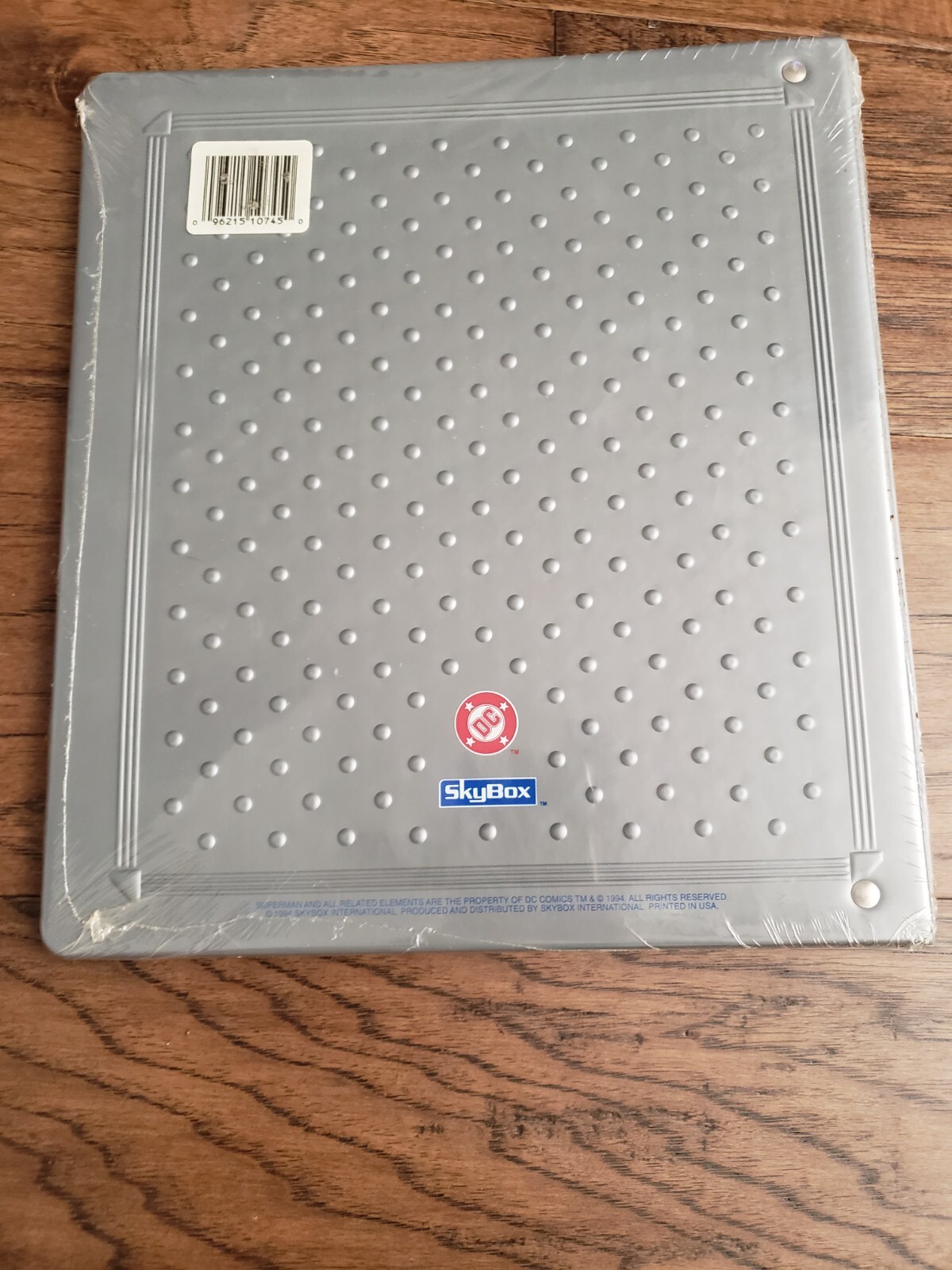 1994 SUPERMAN PLATINUM FACTORY SEALED (SHRINK-WRAPPED) BINDER THE MAN OF STEEL