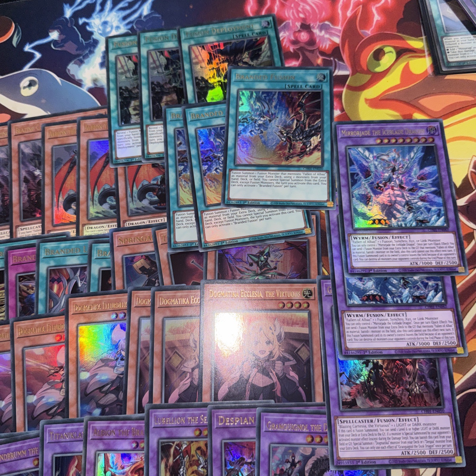 Yugioh Branded Dogmatika Deck With Extra Deck – ultras + More