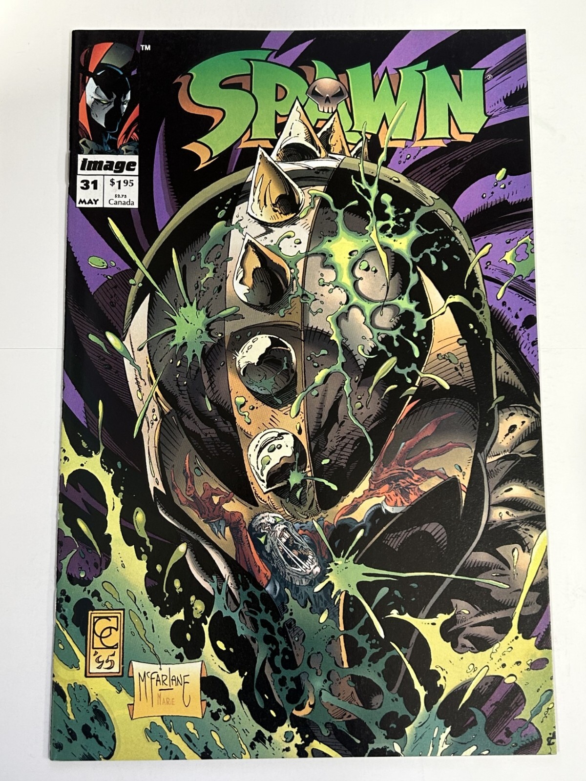 SPAWN #31 NEAR MINT 1995 TODD MCFARLANE IMAGE COMICS b-345