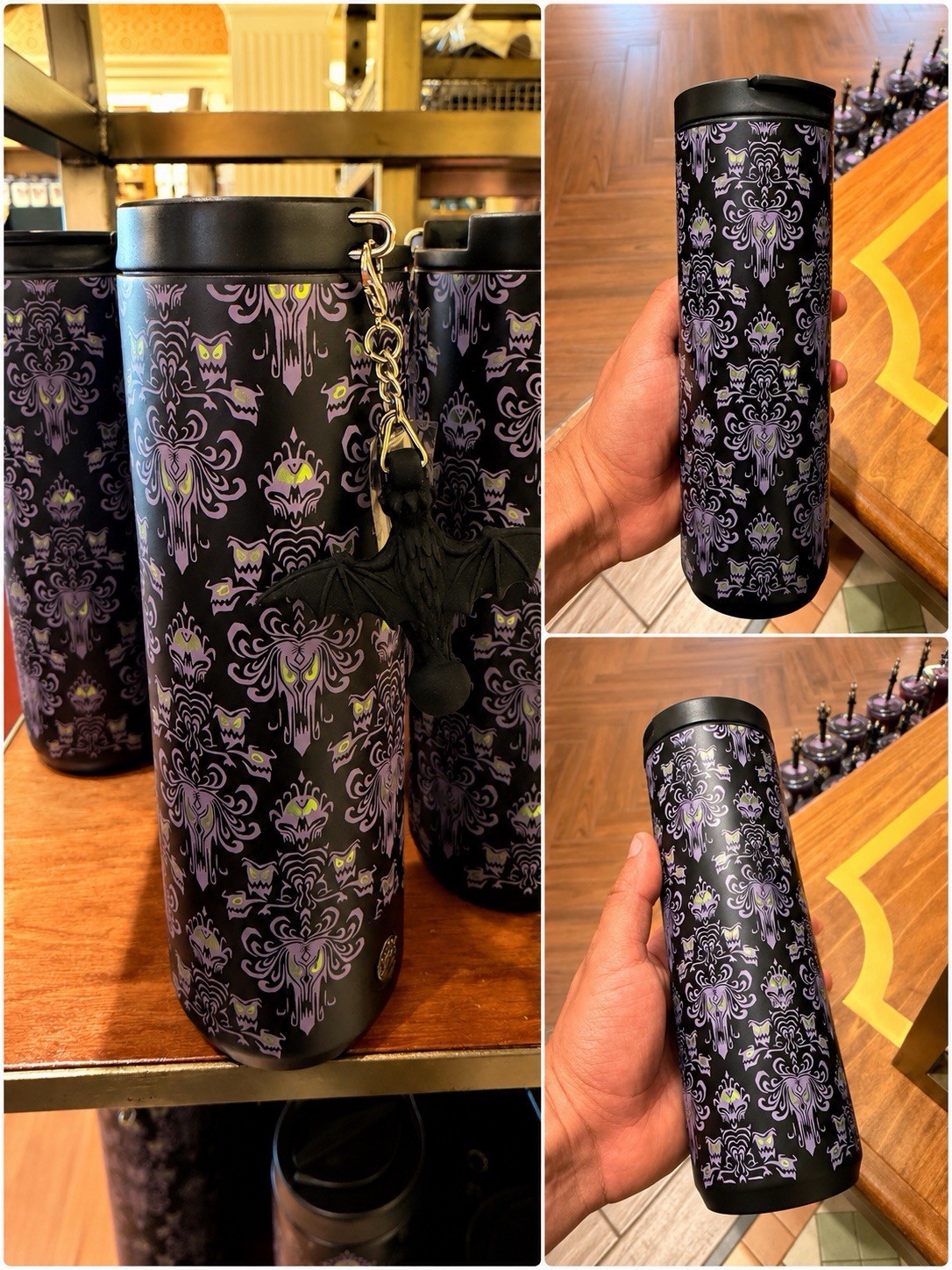 Disney Parks 2026 Haunted Mansion Starbucks Stainless Steel Travel Tumbler NEW