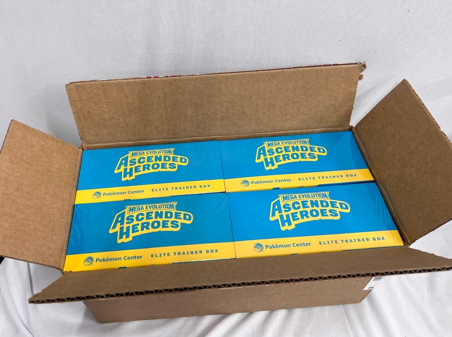 4x Sealed Ascended Heroes Pokemon Center ETB – Brand New (Un-Sealed Case)