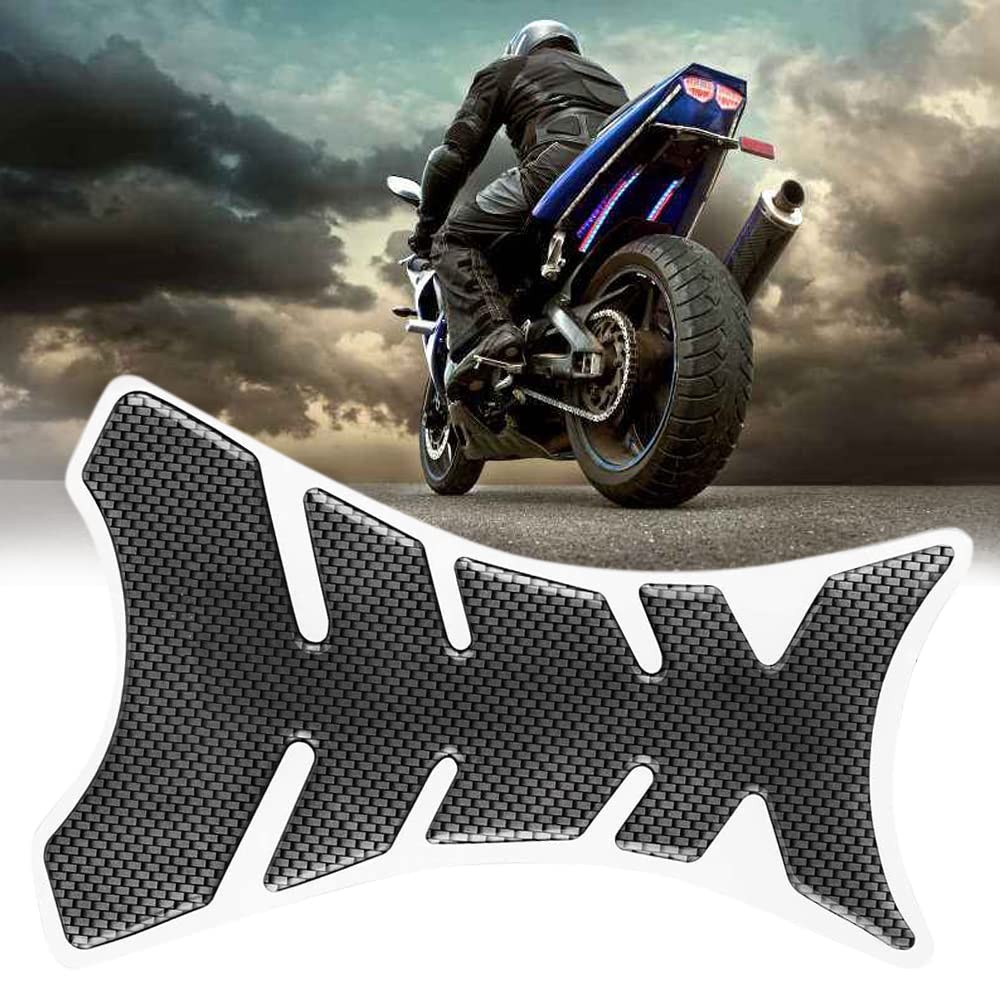 Motorcycle Tank Pad, Universal Fuel Tank Sticker, 3D Rubber Gas Oil Protector…