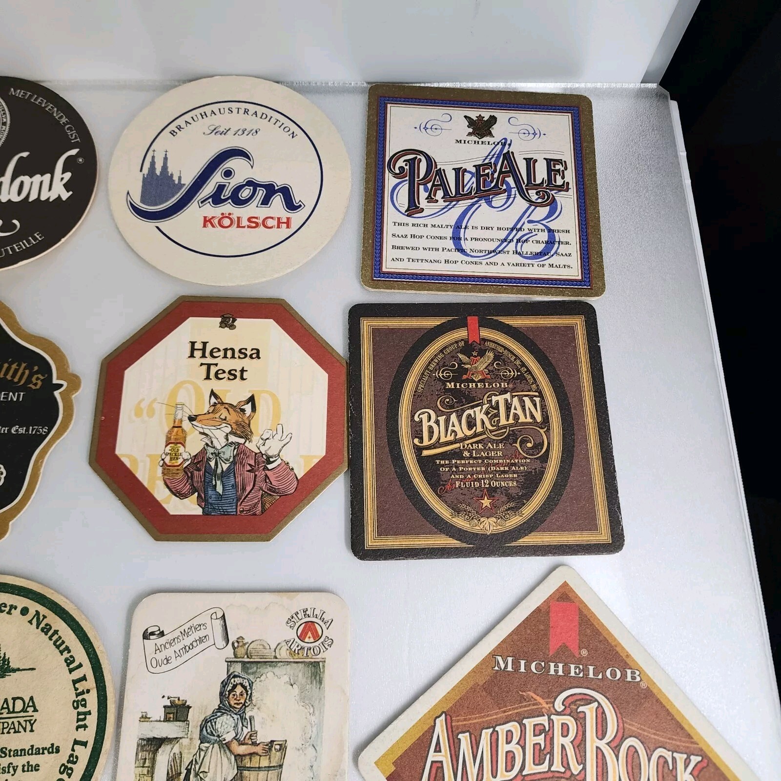 Vintage Beer Mats Coasters Rare Lot of 28 Various Places Mostly New