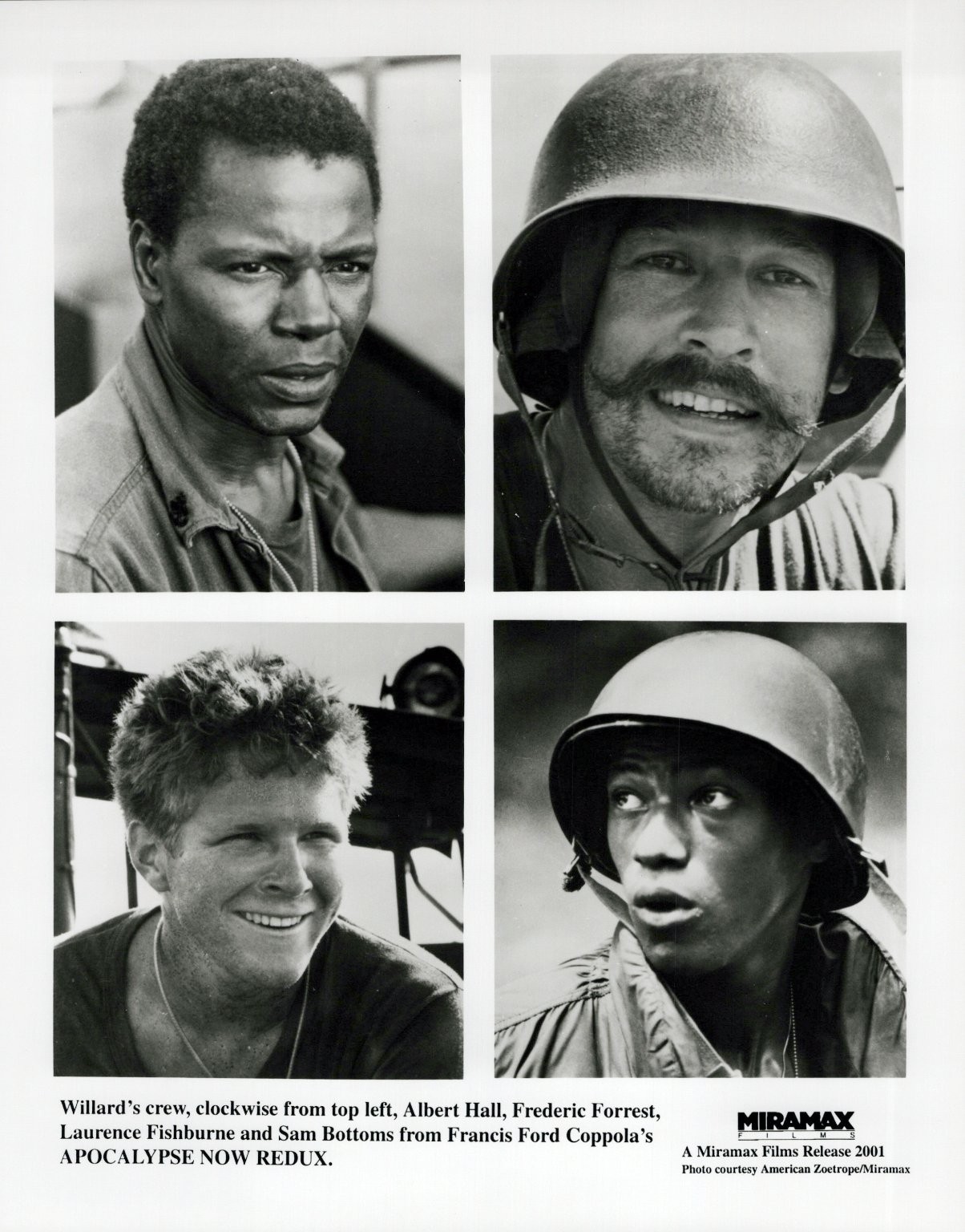 Apocalypse Now Redux Movie Still Press Photo 2001 Cast Portrait Miramax Film