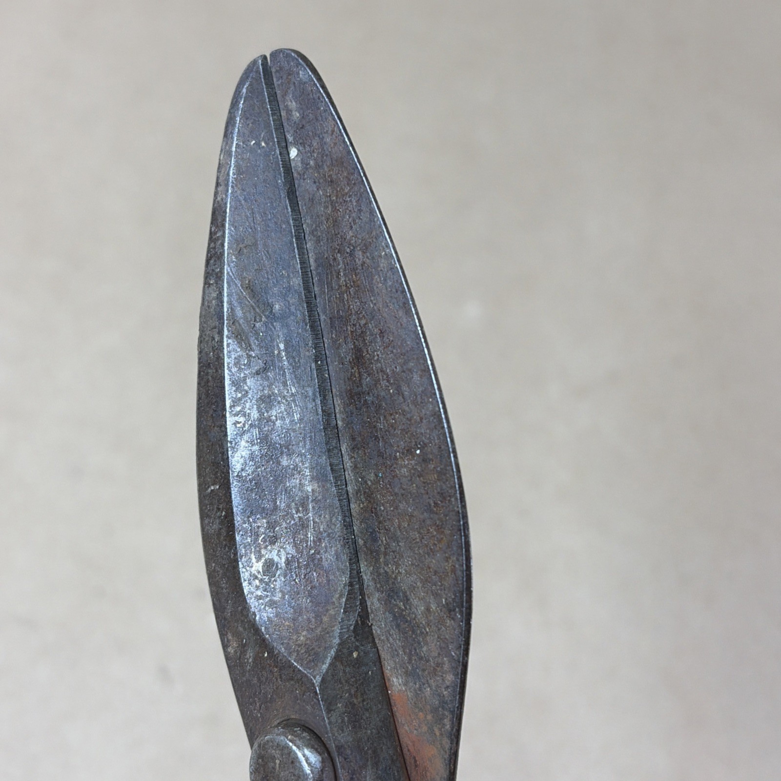 Blue Grass Tin Snips Shears BG-709 Vintage U.S.A. Forged 12 3/4″ Metal Cutters