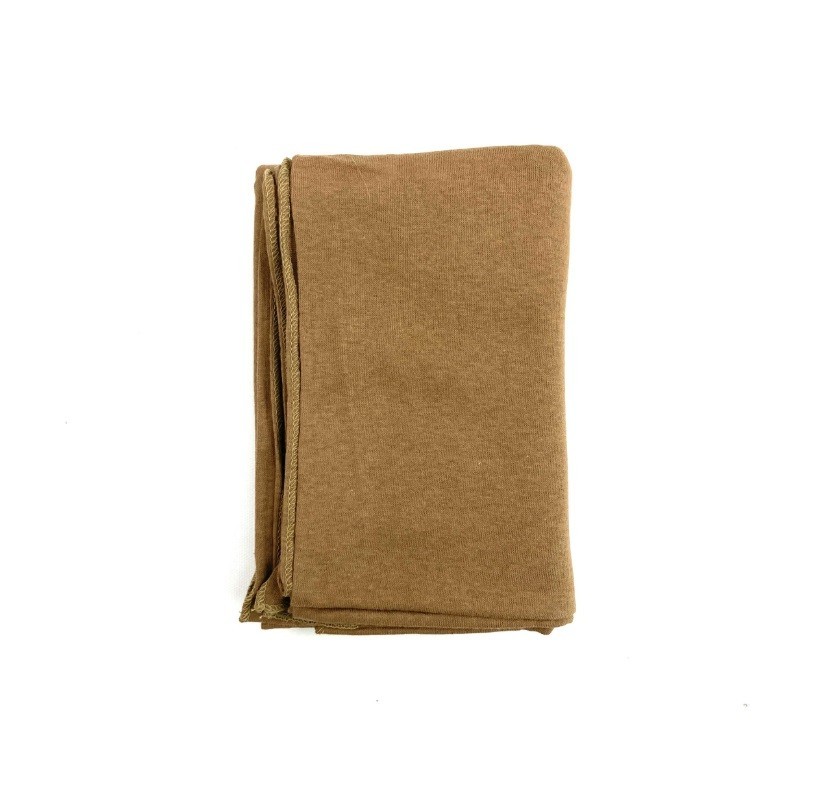 USMC Neckerchief Cotton Knit Coyote Brown USGI Headwrap Marine Scarf USA Made