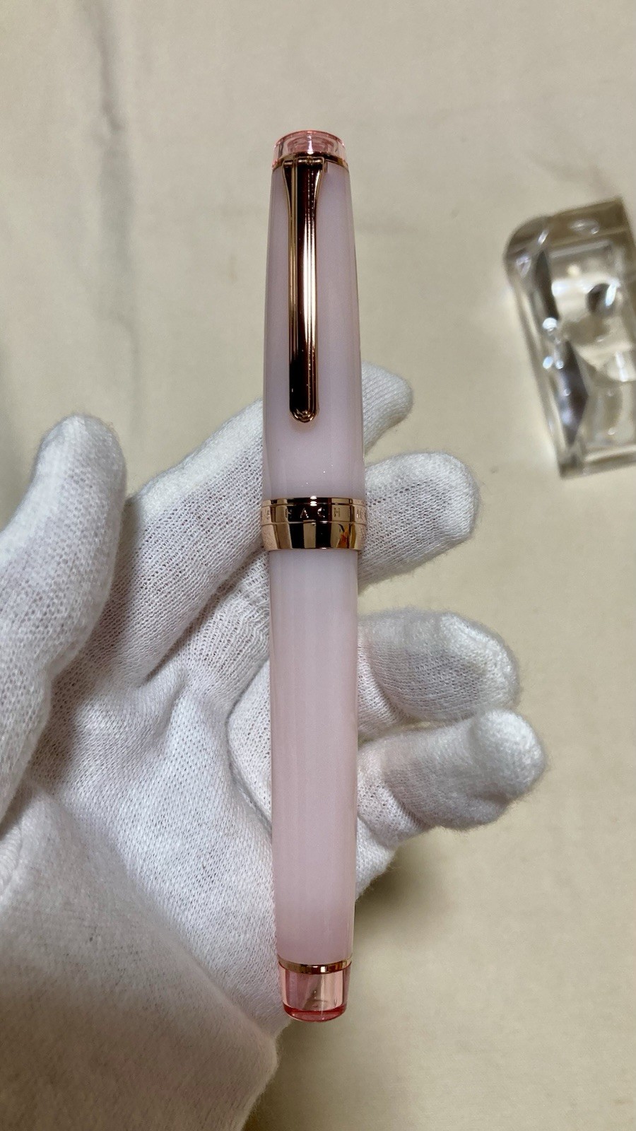 Sailor ProGear collaboration Hachimonjiya Kubo Sakura Bloom Pink Fountain Pen M