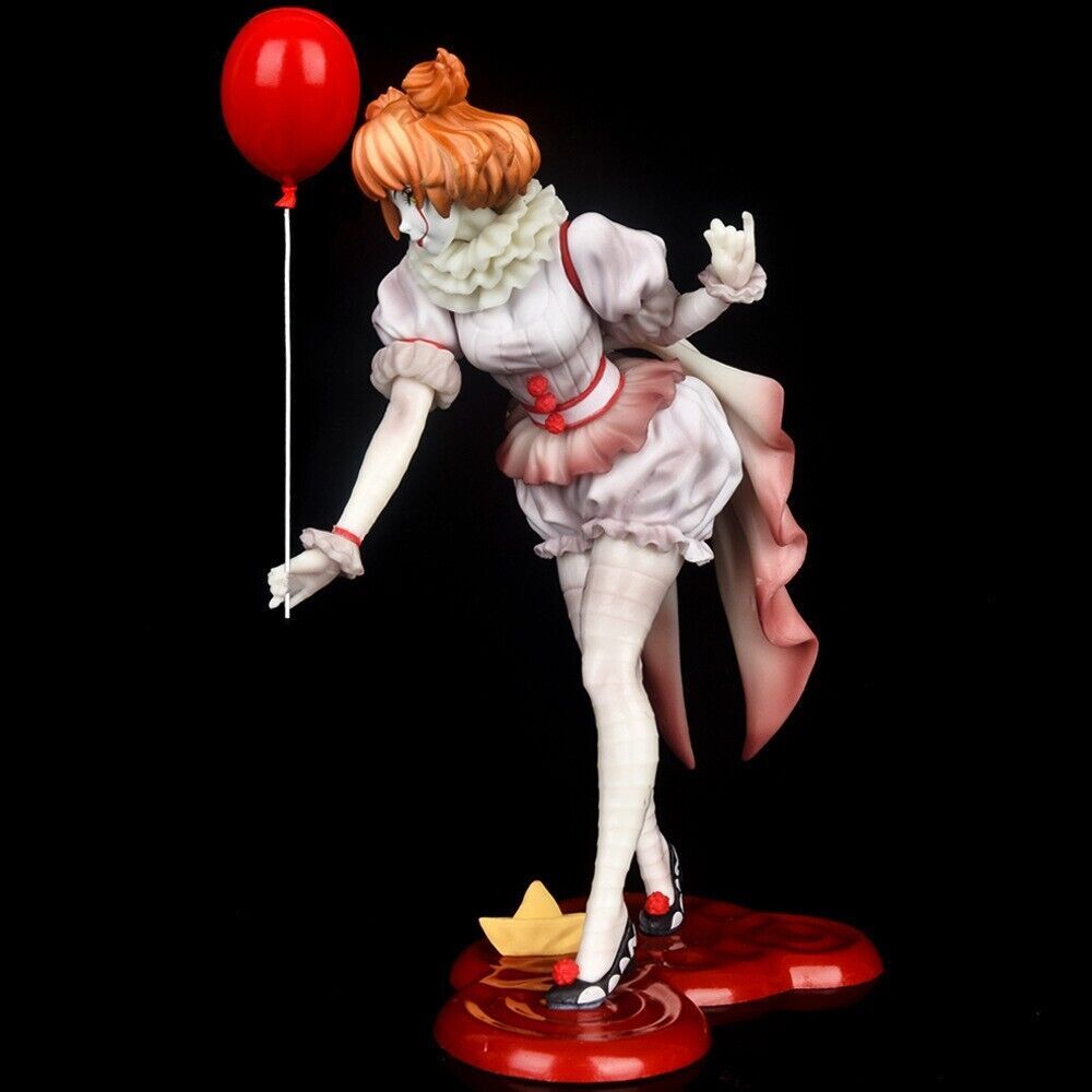 Kotobukiya It 2017 Horror Girl Pennywise 1/7th PVC Figure New No Box 19cm