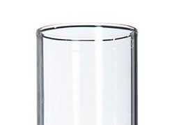 B&P Lamp® 3″ X 9 1/4″ Clear Diana Decorated Lamp Chimney